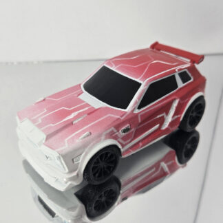 Fennec - White Trim - Red Body - TW Mainframe with White Front - Black Dieci