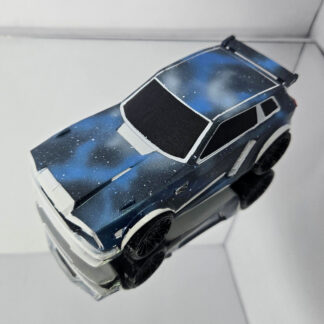 Fennec - White Trim - Blue Interstellar - Black Custom Wheels