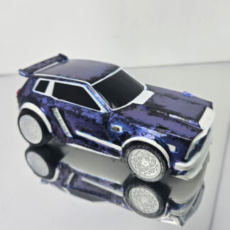 Fennec - White Trim - Blue Purple Color Changing Paint - Black Heatwave - White Zomba