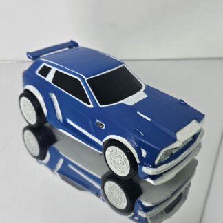 Fennec - White Trim - Blue Body - White Zomba