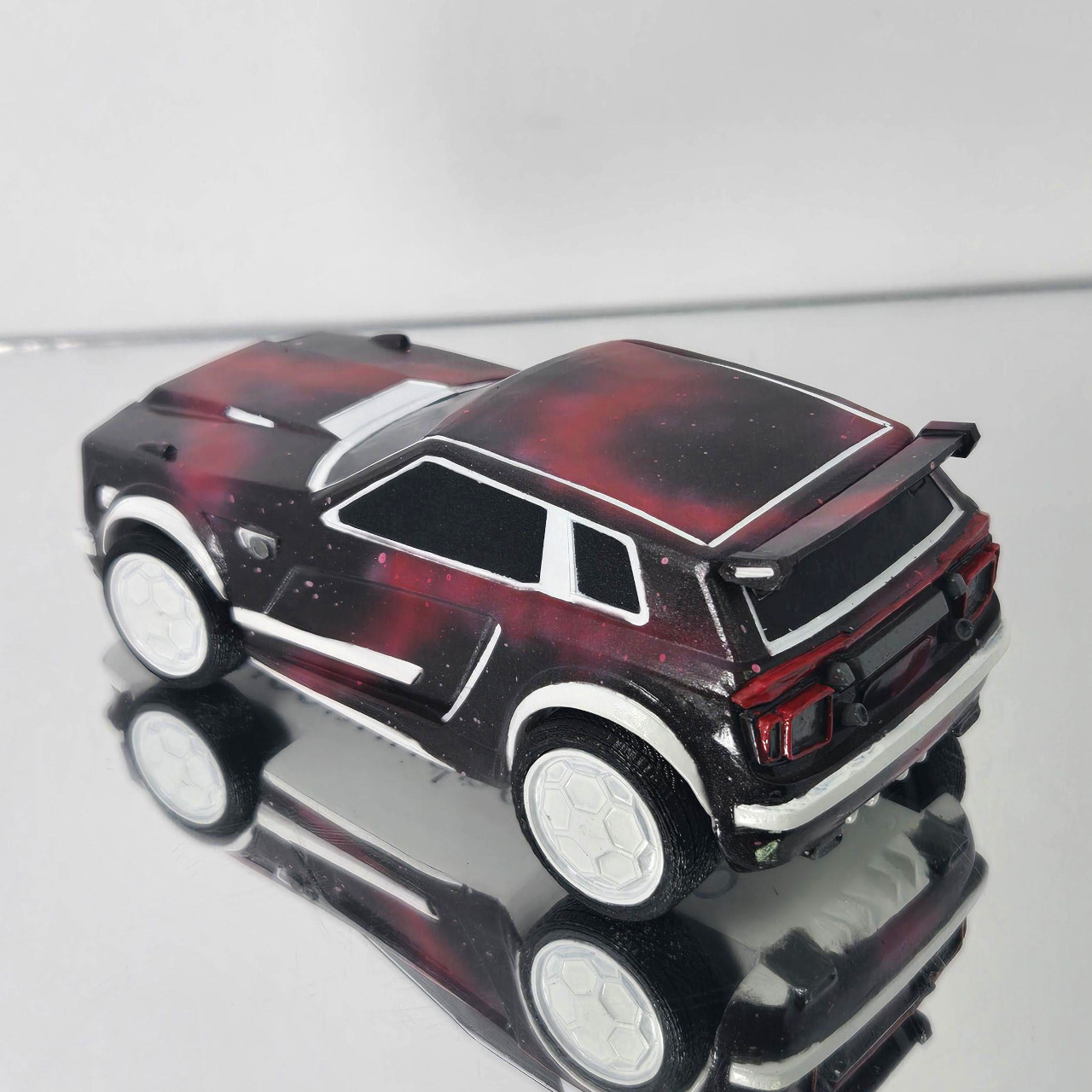 Fennec - White Trim - Red Interstellar - White Cristiano - Image 4