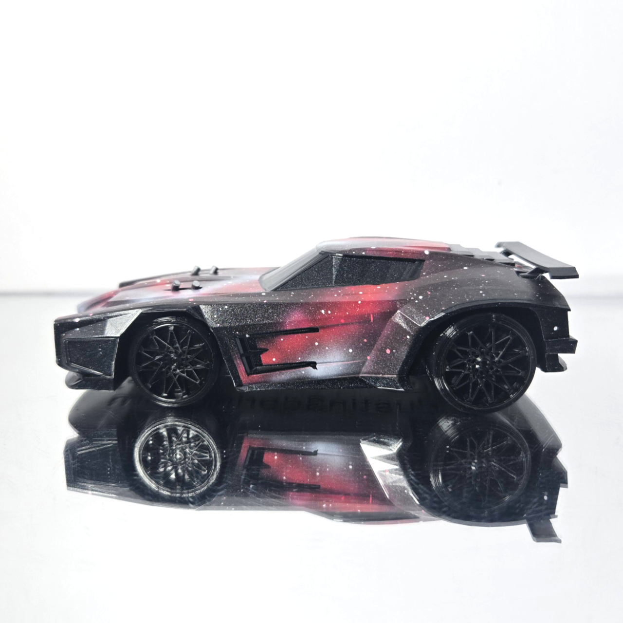 Dominus - Black Trim - Red Interstellar - Black Apex Custom Wheels - Image 3