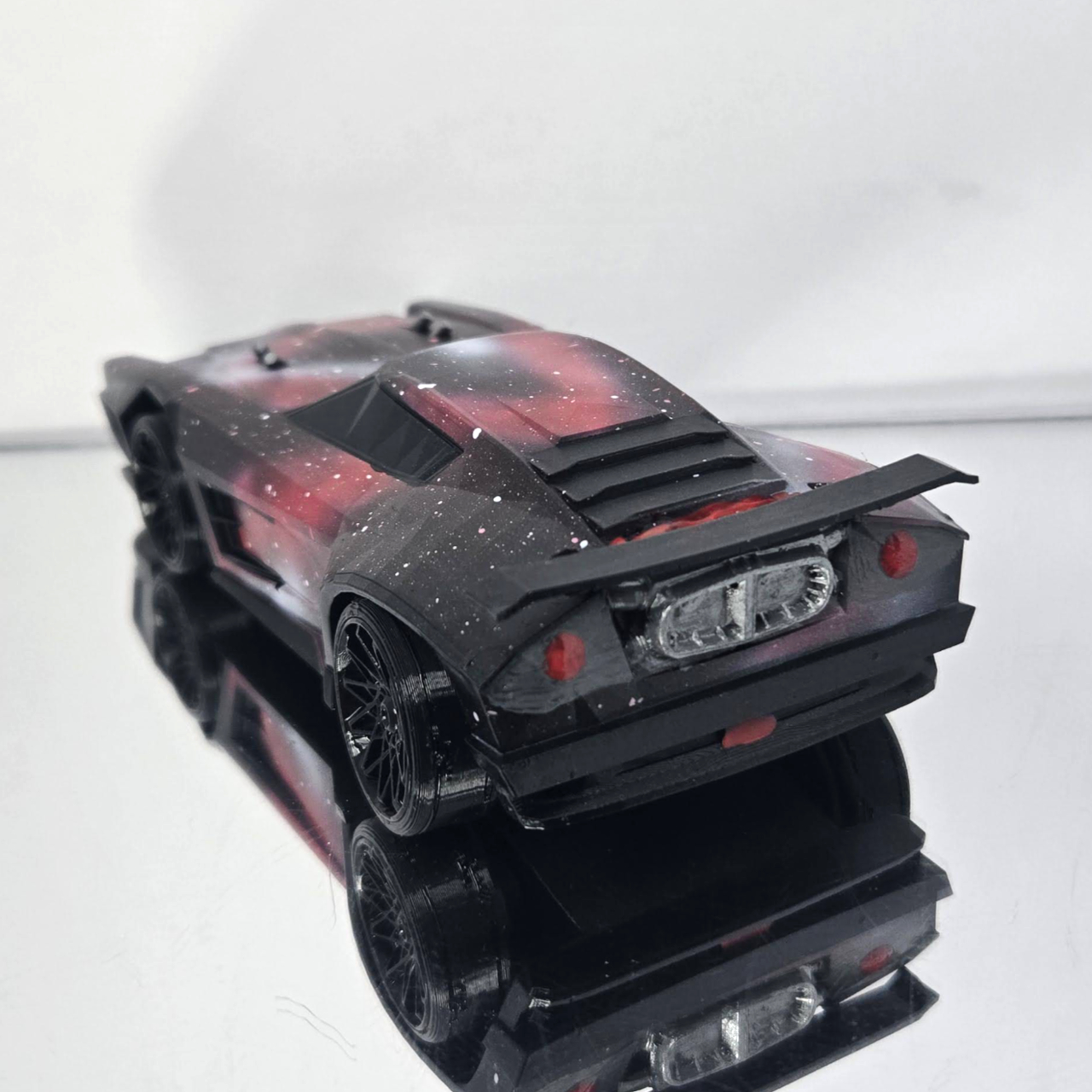 Dominus - Black Trim - Red Interstellar - Black Apex Custom Wheels - Image 5