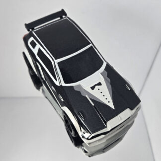 Fennec - White Trim - Black Fancy Formal Decal - Black OEM