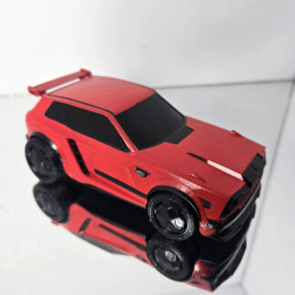 Fennec - Black Trim -Red Body - Black Cristiano Wheels
