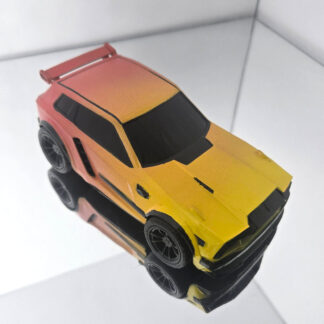 Fennec - Black Trim - Yellow to Red Fade - Black OEM