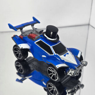 Octane - Black Trim - Blue Fancy Formal (Tuxedo) Decal - Silver OEM