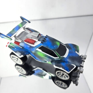 Octane - White Trim - Blue and Lime Interstellar - White OEM